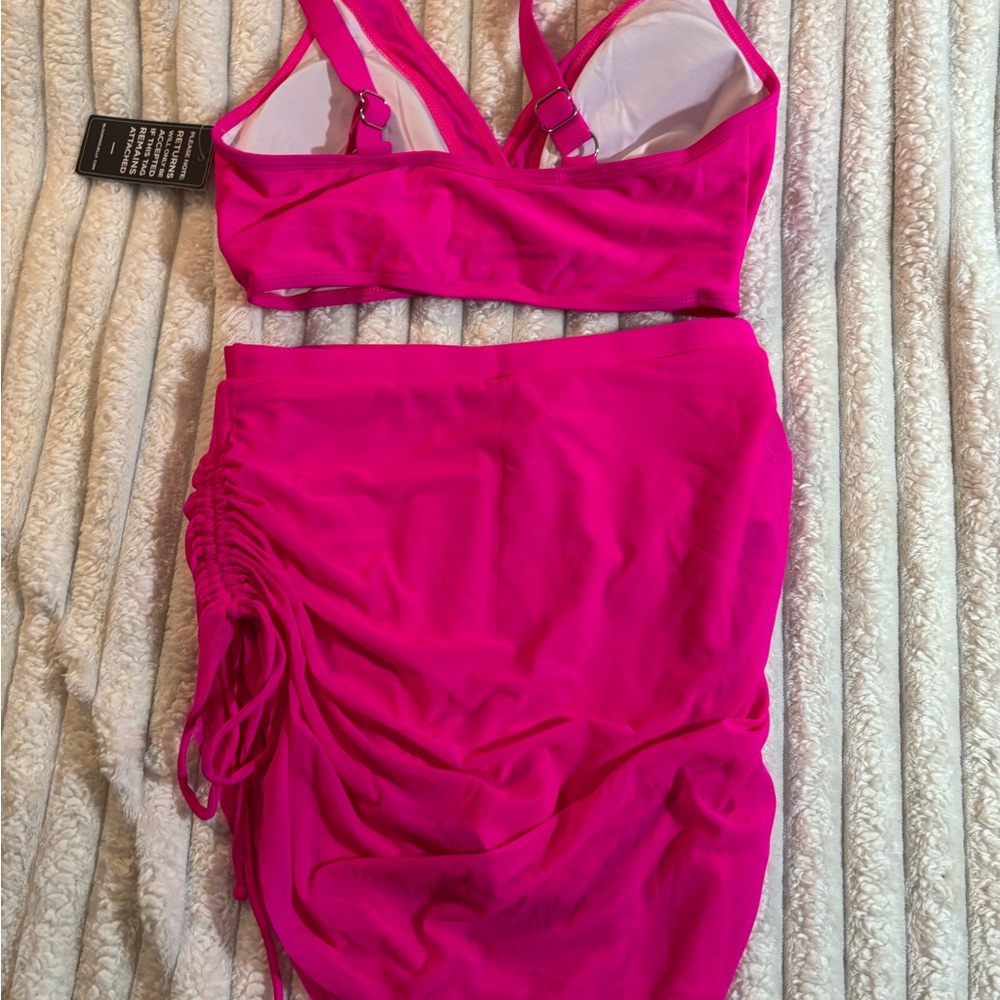 Vibrant Pink Bikini Set - Picture 10 of 12